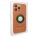 Capa iPhone 13 Pro Max - Vidro Metallic Magsafe Orange